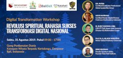 Digital Transformation Workshop - Revolusi Spiritual Rahasia Sukses Transformation 
